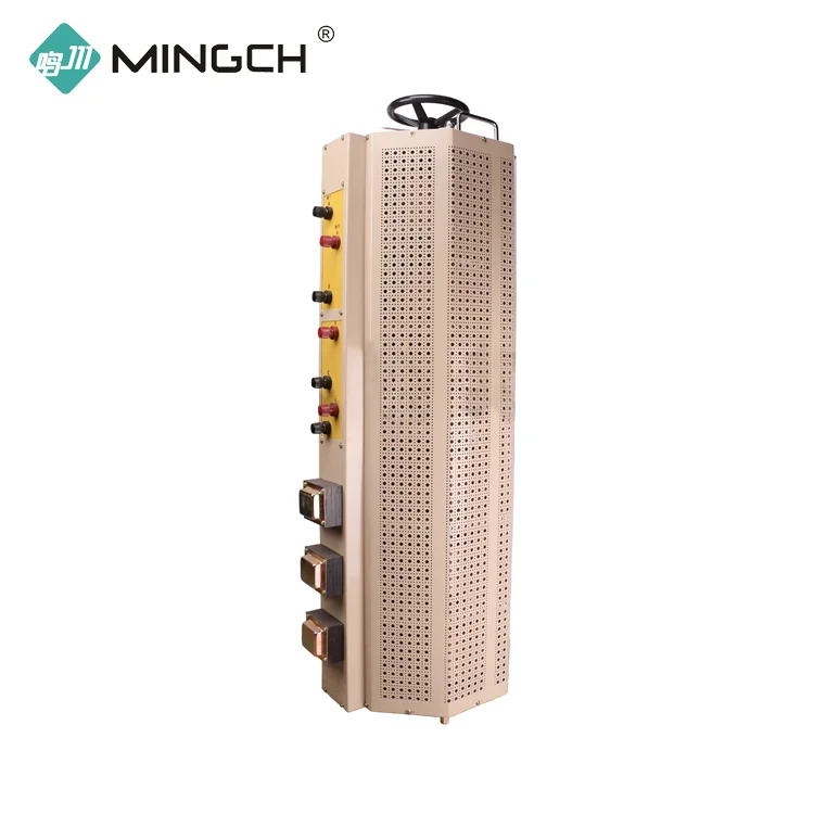 Transformador variável automático trifásico MINGCH / TSGC2J 50KVA Variac