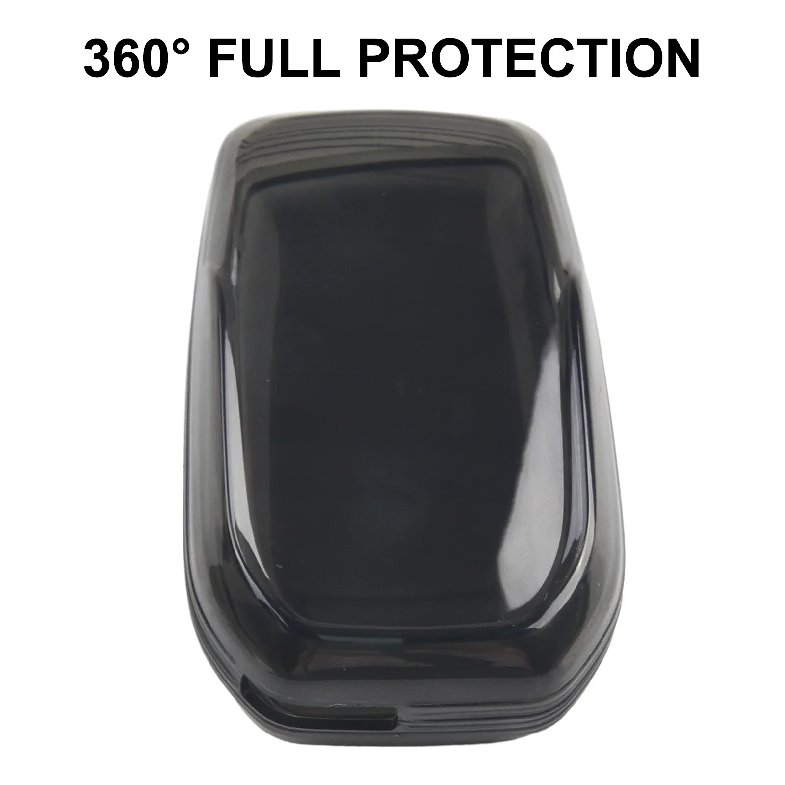 

Car Black Transparent Key Fob Case Covers For Toyota For Corolla Cross For RAV4 Prime For-Mirai For Land Cruiser LC200