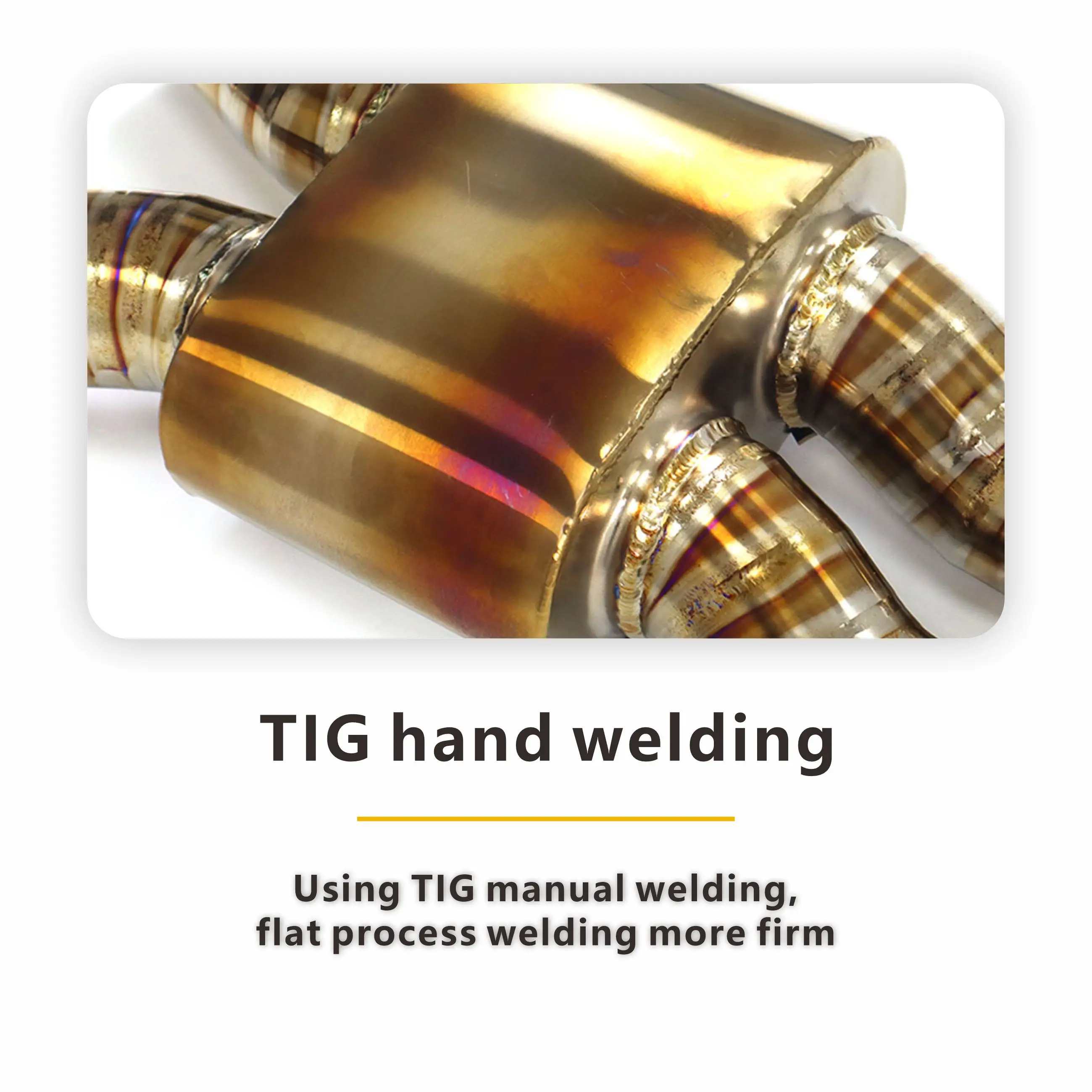 الأنبوب الأوسط Ti لسيارة BMW M3 M4 G8X 3.0T 70 مم عادم تسريع خفيف الوزن وعمر خدمة ممتد