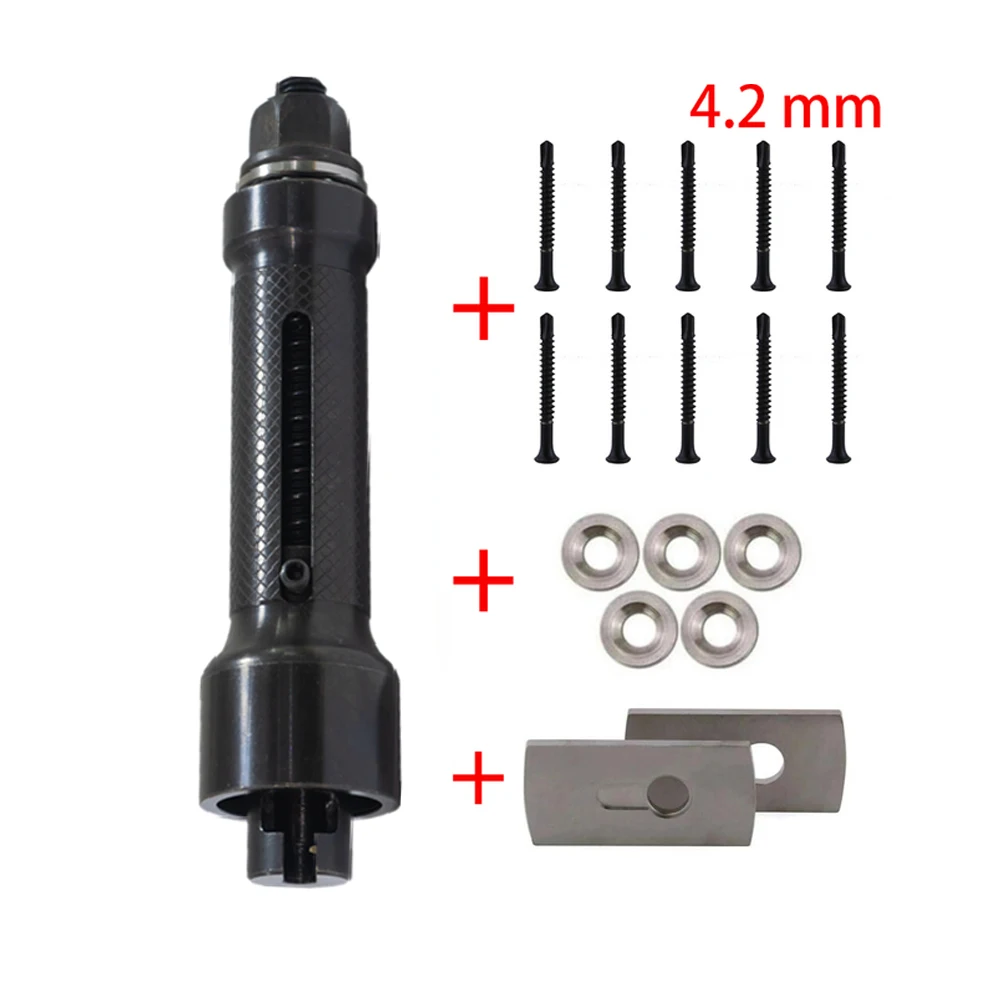 CHKJ Lock Cylinder Lock Core Repair Tool Nail Puller Lock Core Removal Tool Stainless Steel Nail Puller Screw Cylinder Extractor