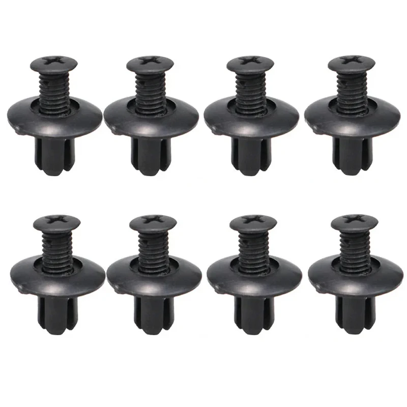 

Car Expansion Screw Buckle Bumper Clips 8mm Plastic Auto Trunk Buckle Fender Expansion Clip Fender Rivets Hole Fastener Retainer