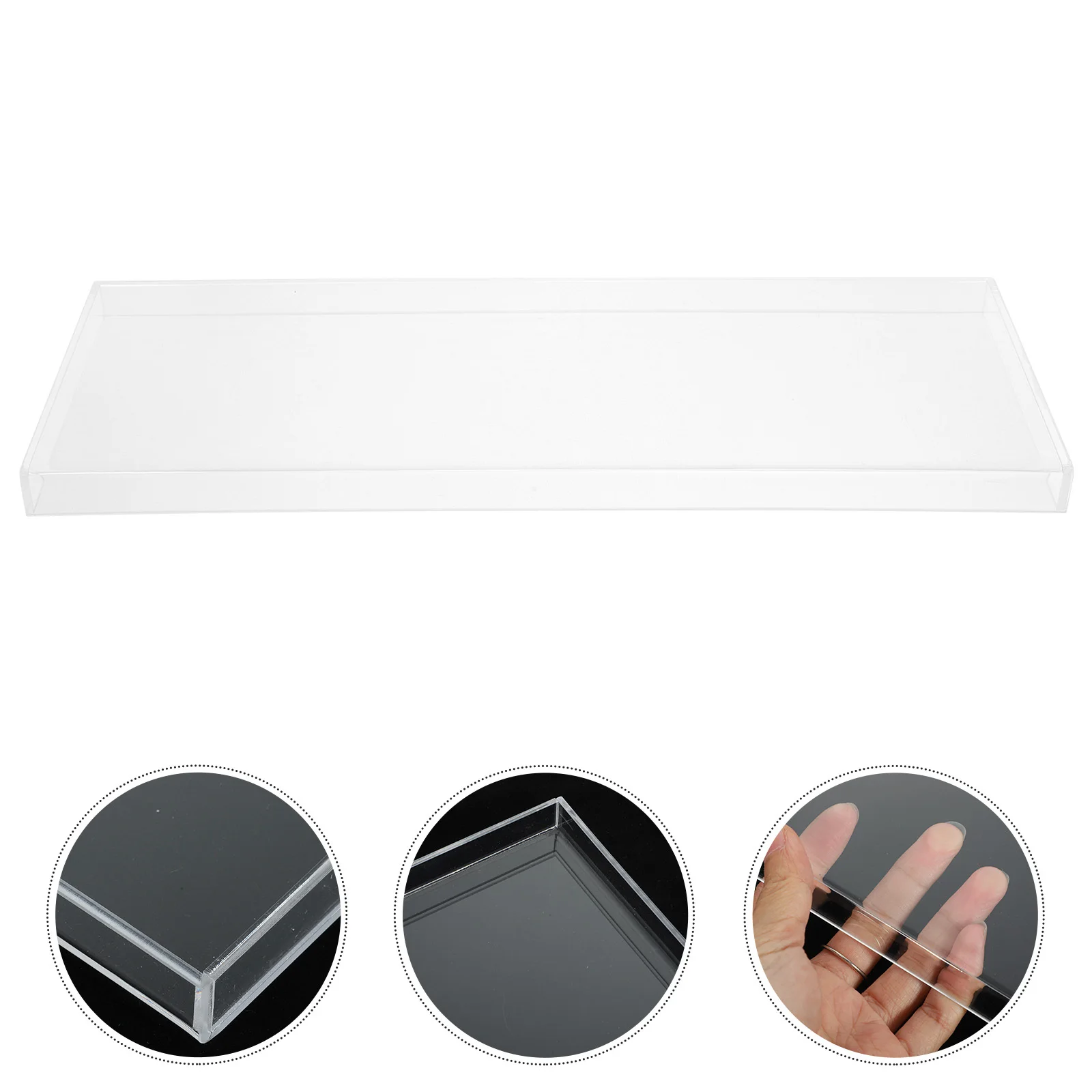 

Acrylic Keyboard Protector Cover Clear Transparent Keyboard Cover Anti Cat Spill Dust Protection for Laptop Pc Desktop