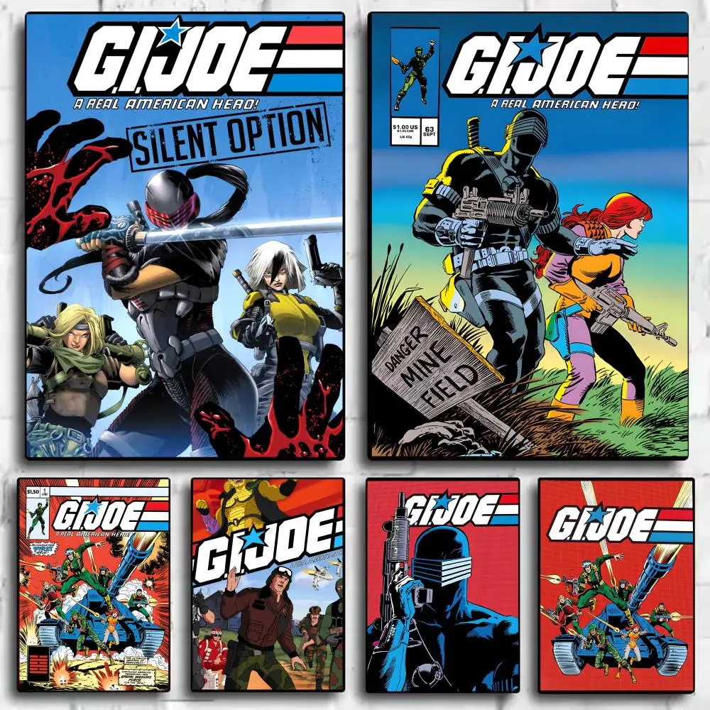 Anime G_G.I. Póster decorativo de J_Joe, pegatinas artísticas de pared, Mural, impresión fotográfica para el hogar, sala de estar, pasillo, decoración, regalo