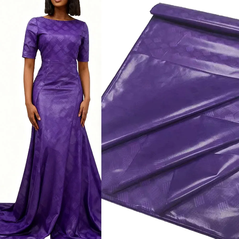 

5 Yards African Wedding & Party Wear Bazin Riche Lace High Quality Original Fabric | Custom Traditional Attire for Men and Women