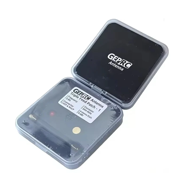 GEPRC Triple Feed Patch-1 5.8G 9.4DBI Circular Polarized FPV Antenna Compatible RHCP LHCP for RC Fatshark Skyzone FPV Goggle DIY
