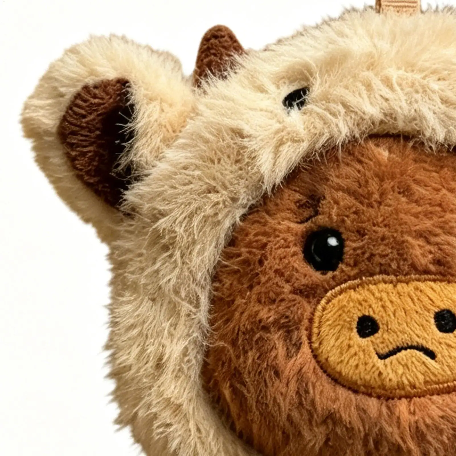 

Plush Charm Reversal Expression Plush Cow Backpack Decorations Cute Bag Charm For Students Teacher Women Girls Kids Birthday