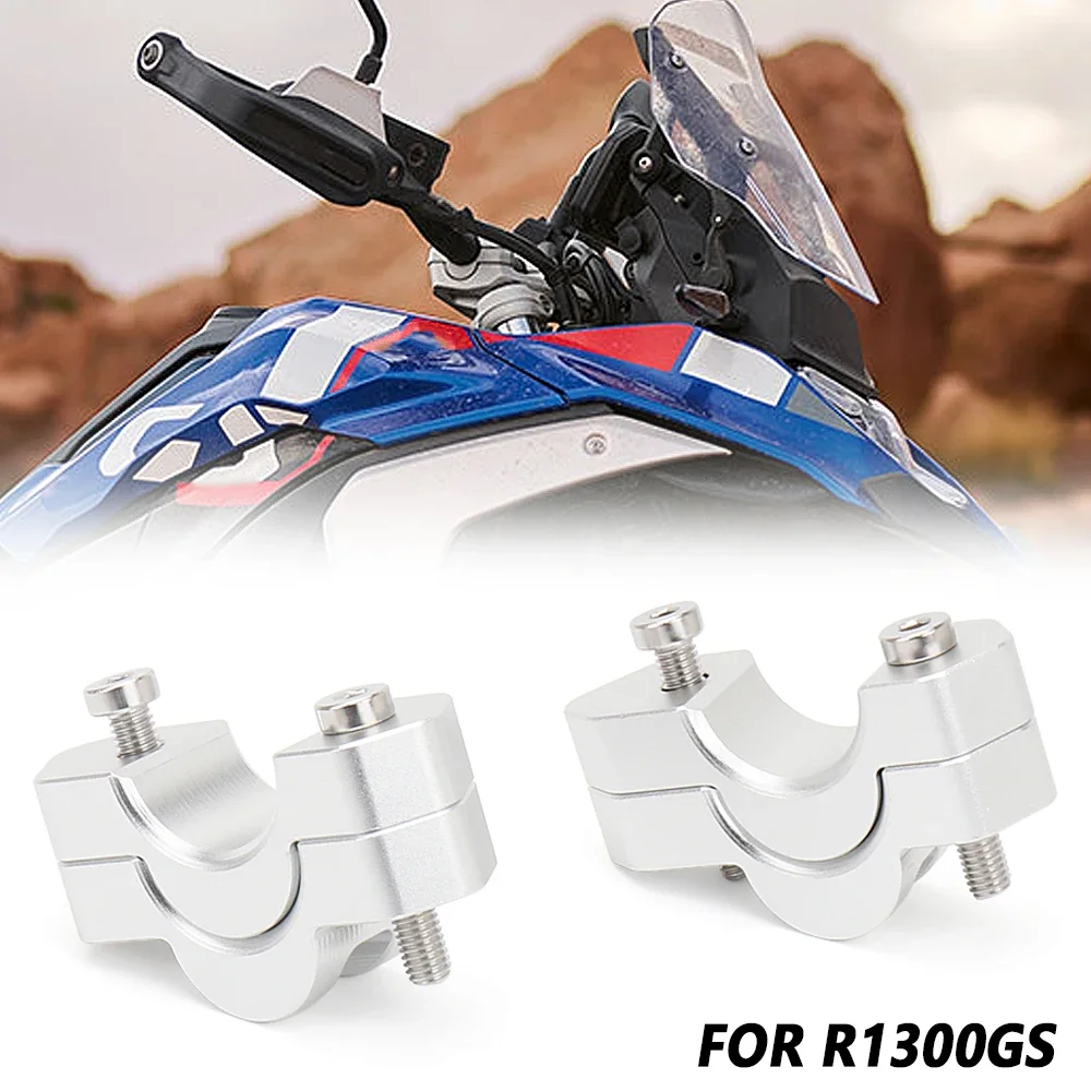 

For BMW R1300GS Handlebar Riser Drag Handle Bar Clamp Extend 15-30mm Adapter R 1300 GS ADV Adventure GS1300 2023-2025 Motorcycle