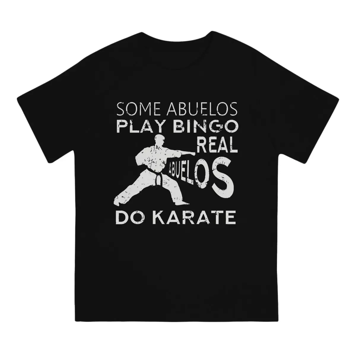 Abuelos Do Hip Hop TShirt Karate Martial Arts Printing Streetwear Comfortable T Shirt Men Short Sleeve Unique Gift Idea