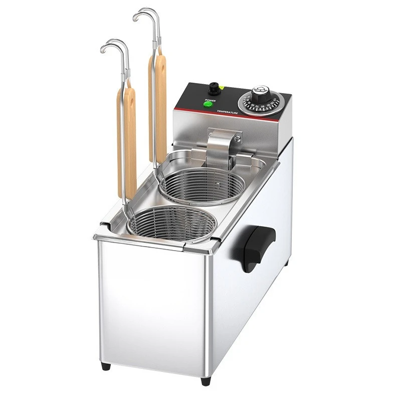 

Double head desktop, noodle cooking stove, electric noodle cooking pot, soup powder