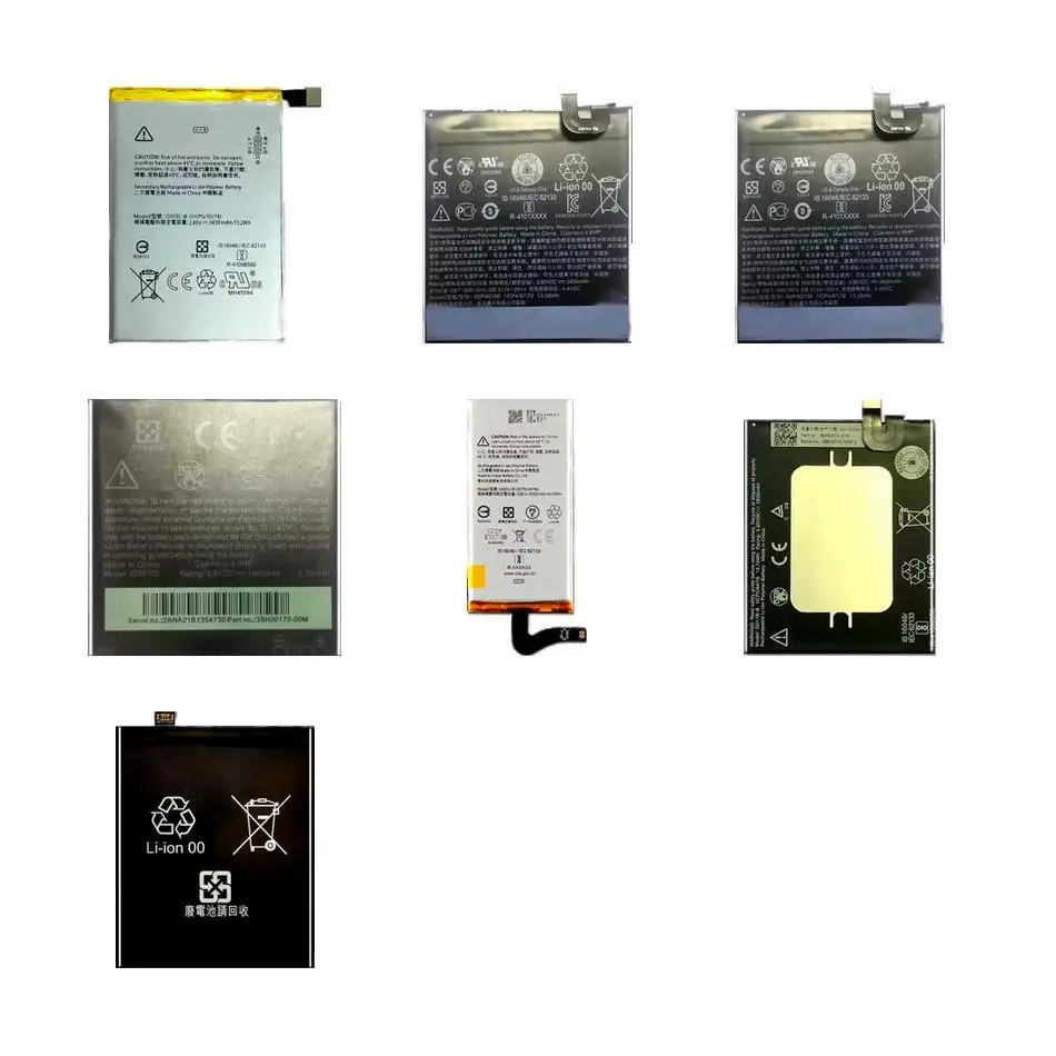 

G020A-B B2PW2100 G020J-B для Htc Sensation Google Pixel Xlnexus 2 3 3A 3XL 4 XL X X310e X315e Аккумулятор 1600-3830 мАч
