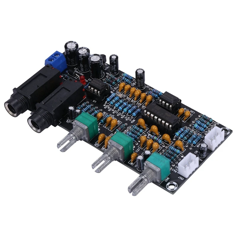 

4X PT2399 Digital Microphone Amplifier Board Reverberation Karaoke Reverb Amplifier NE5532 Pre-Amplifier Tone Board