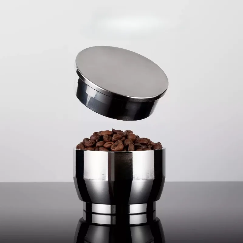 1pcs Coffee Beans Grinder Hopper For Mazzer Mini  JX600/HC600 FAEMA 900N Household Stainless Steel Coffee Accessories