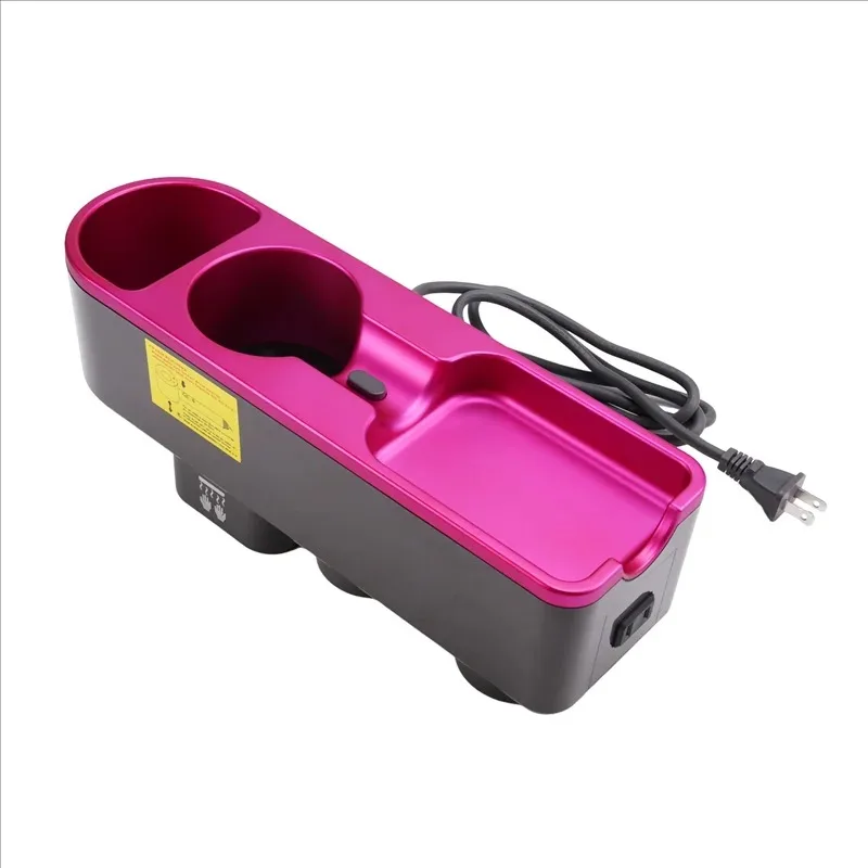 

Magnetic Hair Dryer Holder for Dyson Supersonic, No Drilling Wall Mount, Auto-Dry Nozzle Storage with US Plug