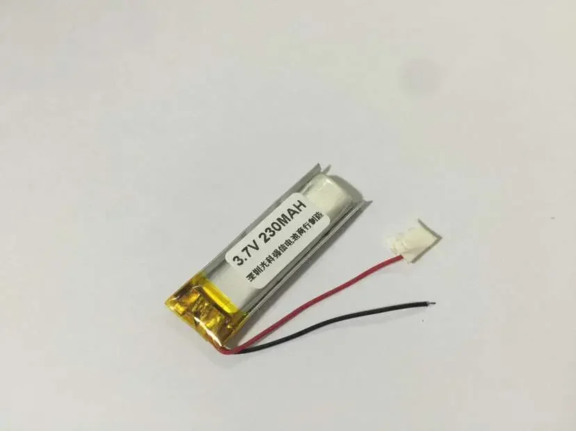 New full capacity 3.7V polymer lithium battery 051240 230MAH MP4 walkie talkie / equipment / Mini
