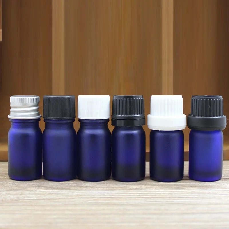 5ml  green/blue/brown/clear glass bottle plastic lid tamper evidence child proof essential oil liquid essence skin cosmetic pack