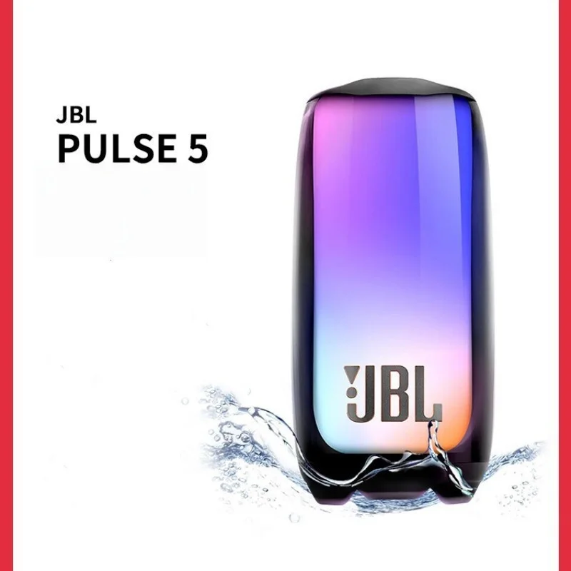 JBL PULSE5 Bluetooth Speaker RGB Lightshow IP67 Waterproof Wireless Speaker 360 Surround Sound for Home Party Outdoor