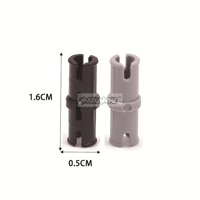 MARUMINE 500PCS MOC Connector Peg 3673 Technology Robot Parts DIY Enlighten Block Bricks Construction Building Accessories