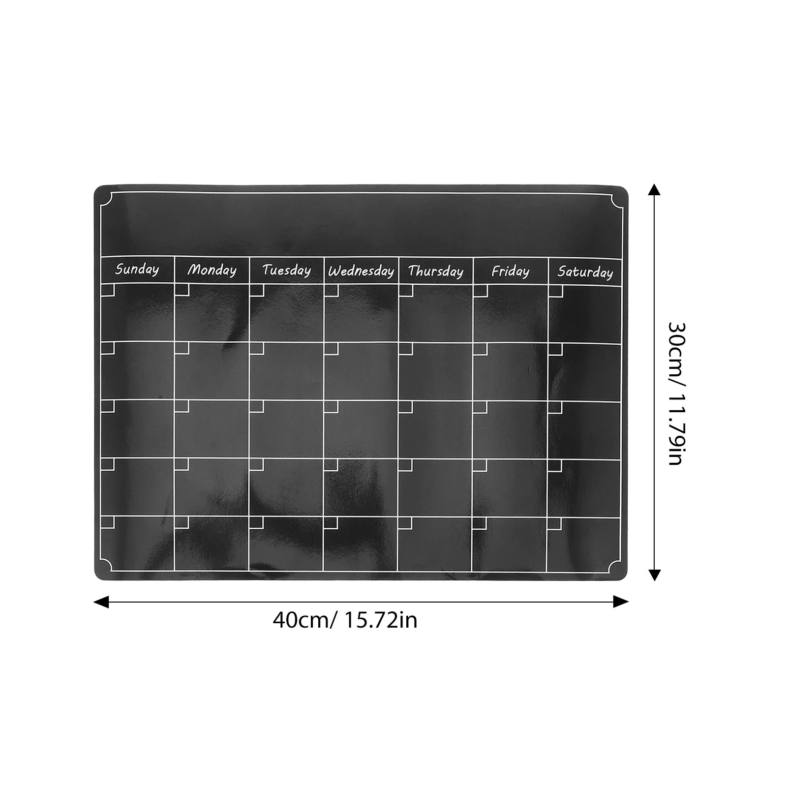 Blank Magnetic Refrigerator Whiteboard Dry Erase Planner Schedule Message Board Fridge Organize Reminder Kitchen Supplies