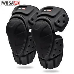 WOSAWE Motorcycle Knee Elbow Pads Braces Support Motocross Knee Pads Motorbike Riding Adult Knee Elbow Pads