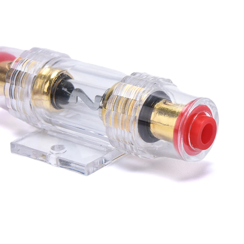 AGU 8 AWG Gauge Fuse Holder IN LINE Car Audio Circuit Breaker  lifier 60A