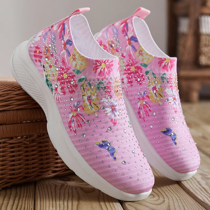 2024 new women's shoes fashion sports trend shoes Casual sports shoes Breathable comfortable women's shoes