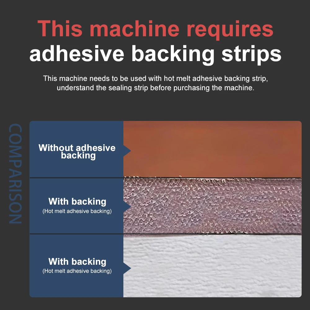 Ручной кромкооблицовочный станок Деревообрабатывающий кромкооблицовочный станок 280 °   Самоклеящийся кромкооблицовочный станок мощностью 600 Вт с регулируемой температурой