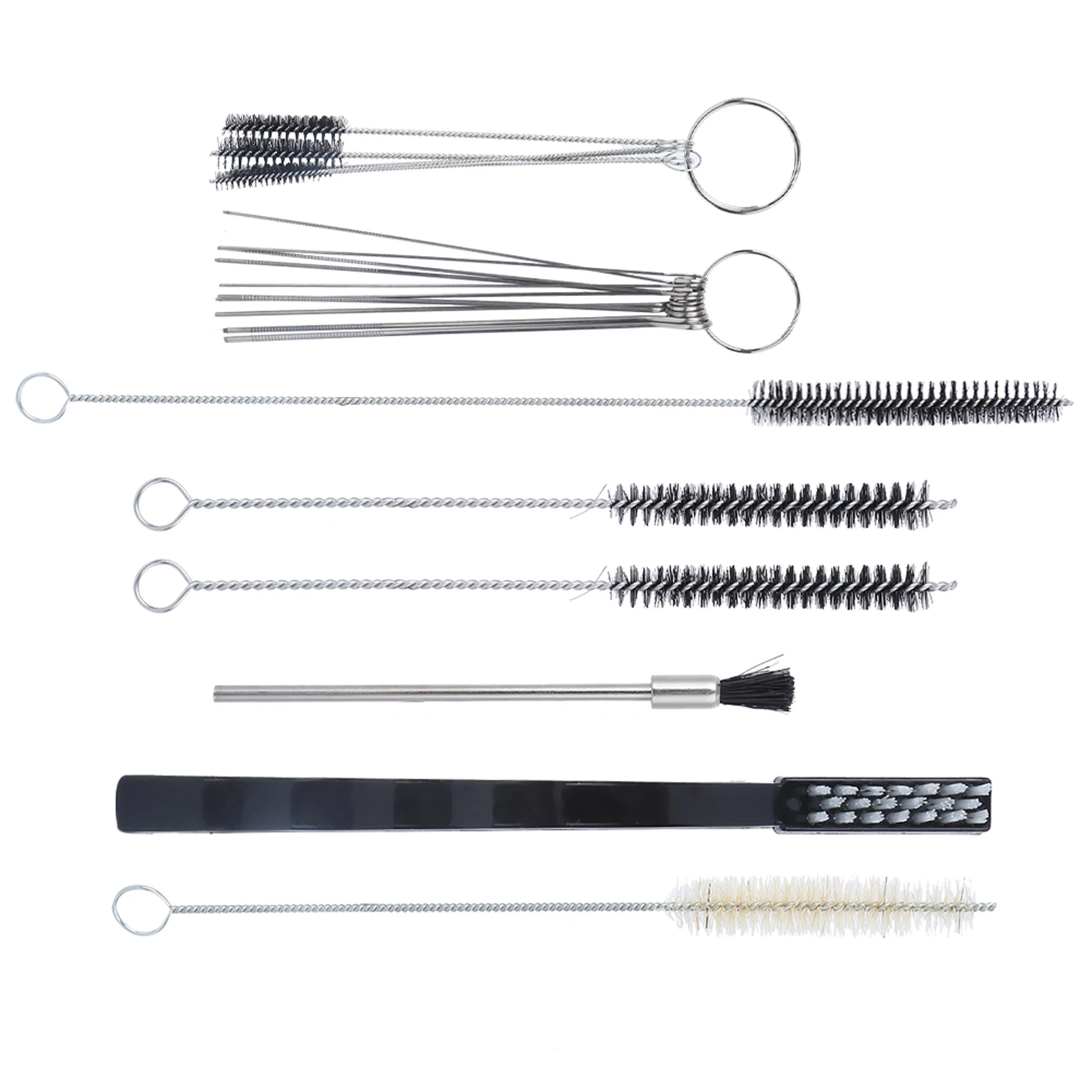 ชุดทำความสะอาด อุปกรณ์ฮาร์ดแวร์ อุปกรณ์เสริม เครื่องมือช่าง ชิ้นส่วนแอร์บรัช แบบพกพาสำหรับเครื่องมือสเปรย์ เครื่องมือสเปรย์ ชุดทำความสะอาดทำความสะอาด