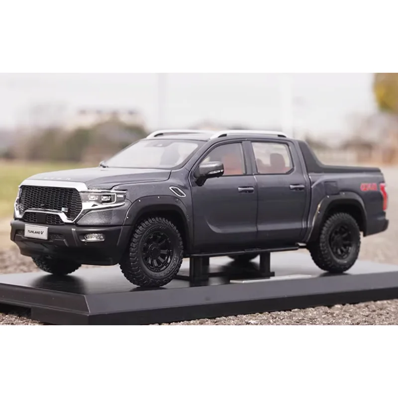 Druckguss 1:18 Maßstab Legierung TUNLAND V Pickup Automodell Fertigprodukt Simulationsspielzeug Sammlerstück Geschenk Statische Ausstellung