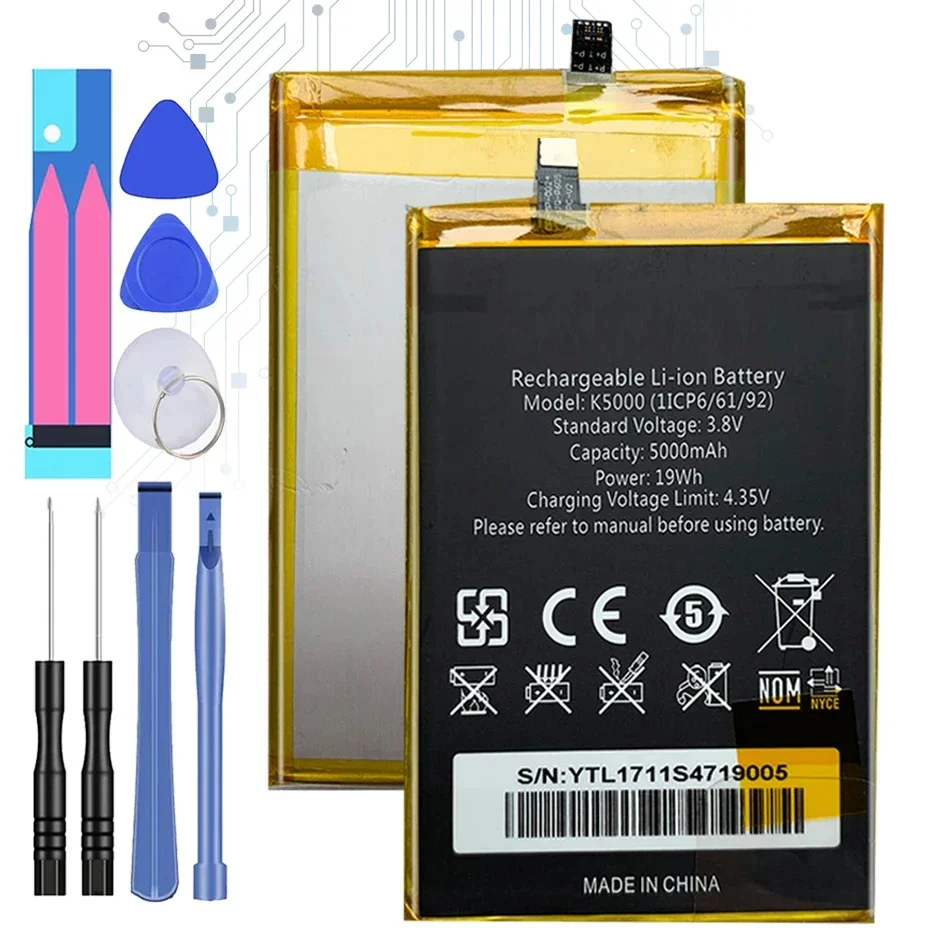 

5000mAh Replacement Battery For Oukitel K5000 K 5000