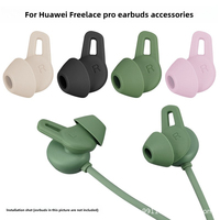 Anti-Lost Silicone Earphone Strap for Huawei Freelace Pro Rope Holder Headphone Bluetooth-compatible Headset Neck Cord