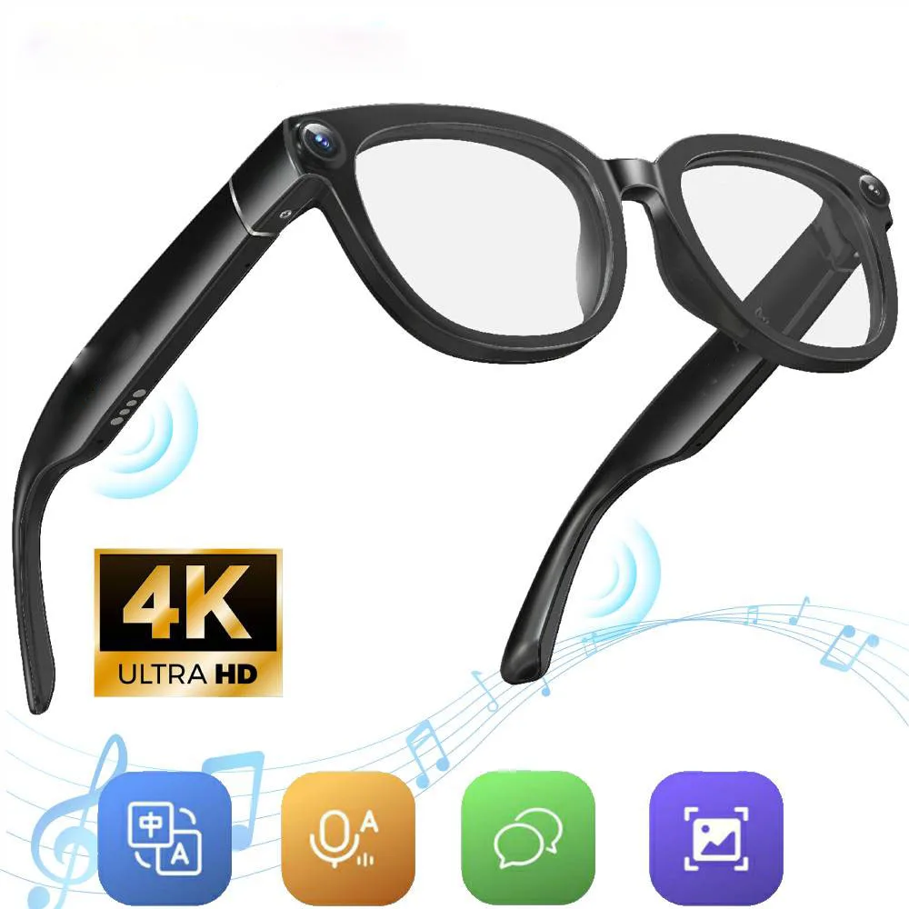 800W Pixel Camera Smart Glasses Men Video Recording AI Photo Recognition Bluetooth Call Voice Translation Sunglasses Man - view 2