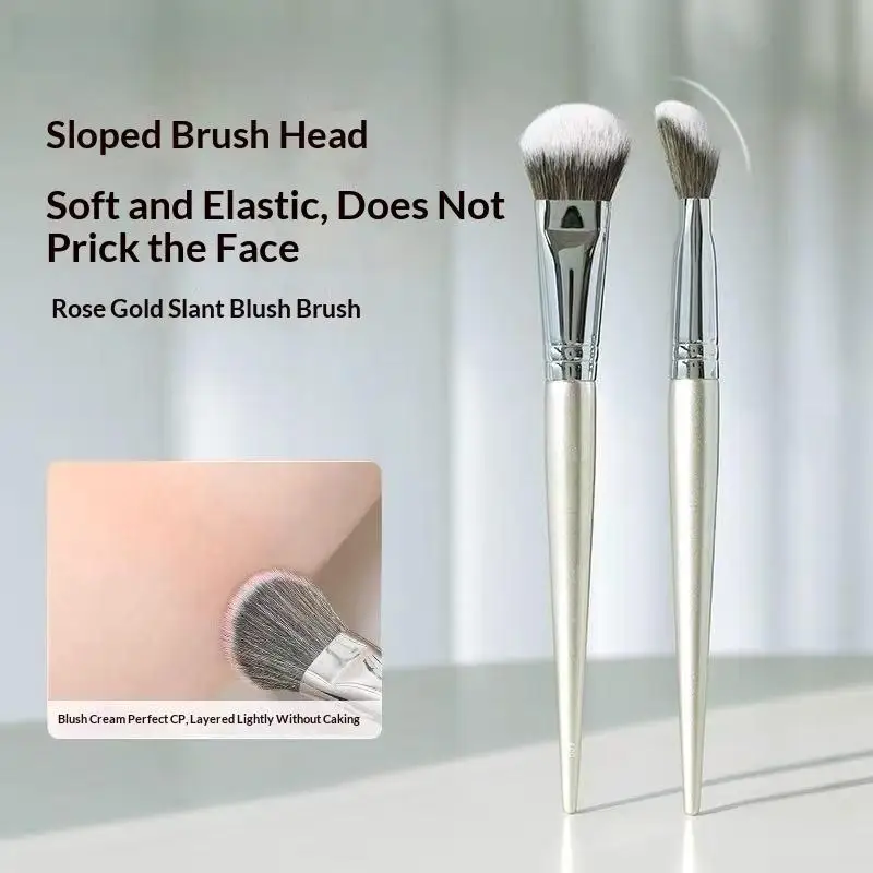 ♩Professional Premium Contour Blusher Brushes Liquid Foundation Shadow Repairing Brushes Women Face Base Makeup Beauty Tools