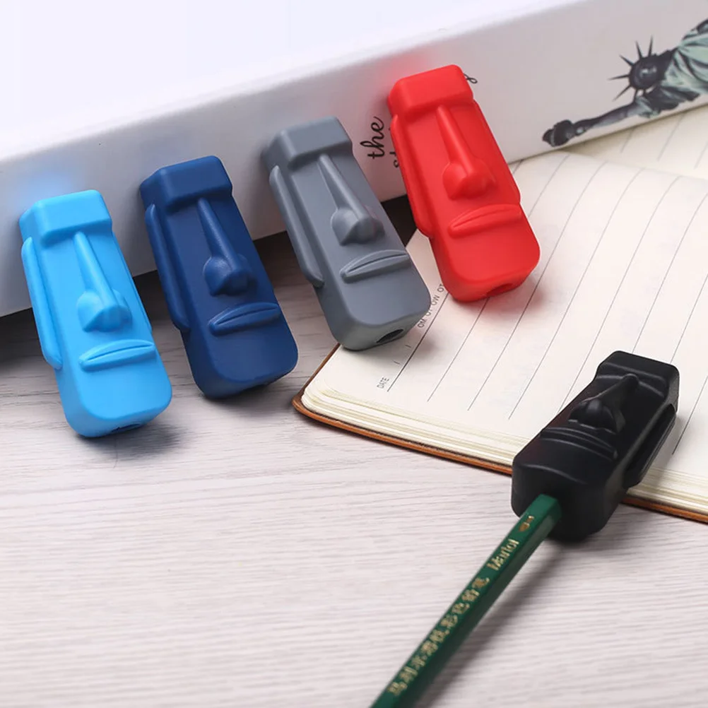 2 قطعة شكل الوجه سيليكون المولي عضاضة آمنة لتخفيف أسنان الطفل يهدئ اللثة تطوير المهارات الحركية رمادي أزرق ملكي