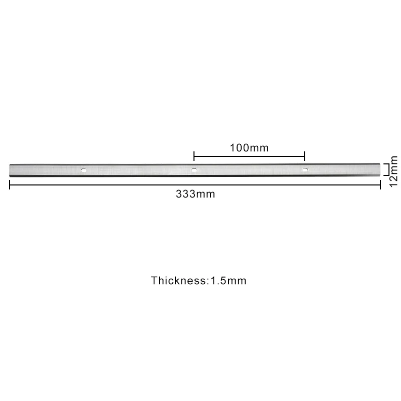 Imagem -03 - Ucdo Pcs 320x12x1.5 mm Lâminas de Plaina Facas Duplas Afiadas Facas para Delta 22560 22-562 22-565 Tp400ls Ryobi Ap12