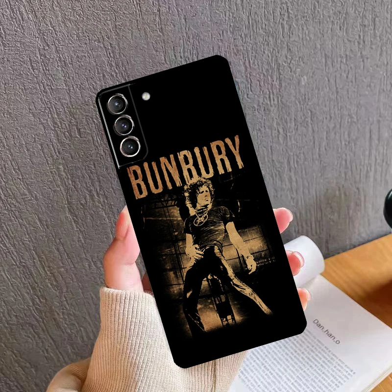 Enrique Bunbury حافظة لهاتف سامسونج جالاكسي S25 Ultra S20 S21 S22 S23 S24 S9 S10 Plus S24 FE S25 FE