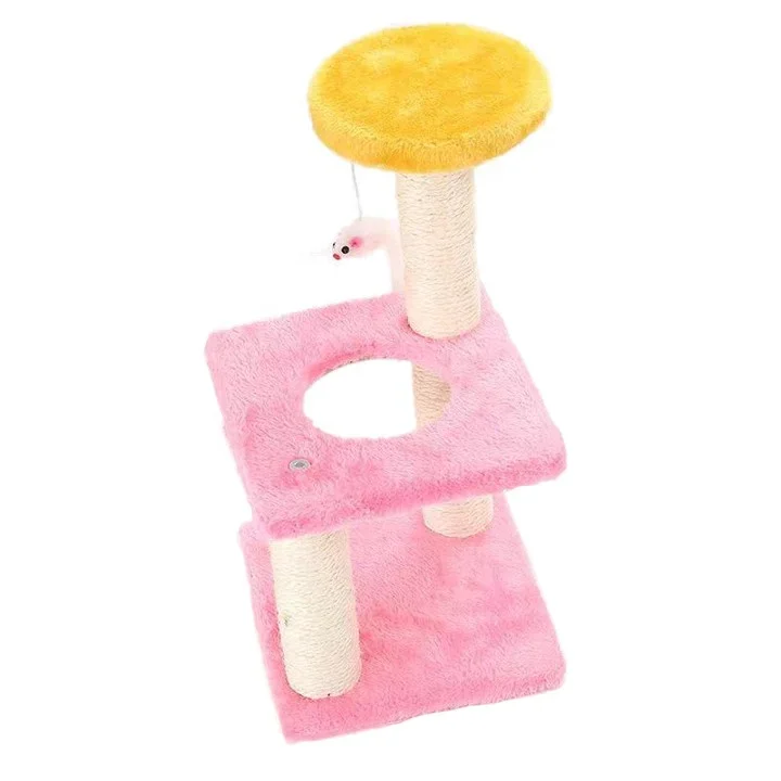 Designing Lovely Claming Scratching Pet Cat Tree with Interactive Toy High Quality Original Custom for Cats Sustainable CN;ANH