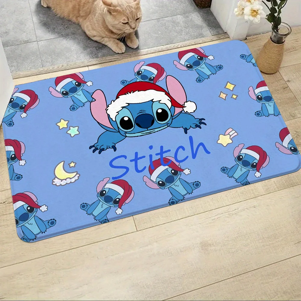 

Кухонный коврик Stitch на День матери, 1 шт., толстый, износостойкий, для длительной работы стоя, для кухни и прачечной