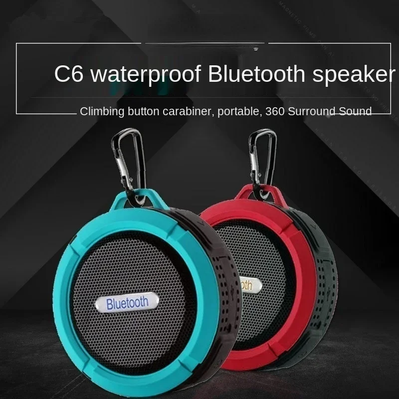 Mini haut-parleur Bluetooth Portable, colonne, étanche, boîte de son de douche extérieure, sans fil, pour voiture, téléphone, ordinateur