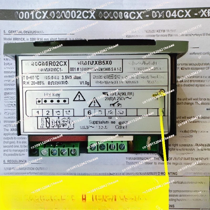 Suitable for Thermostat,XR02CX-5N0C1 220V, Single Relay