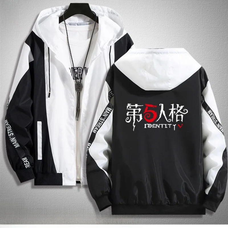 

Anime Game Hoodie Jaet Casual Loose Fit Long Sve Zipper Youth ular Autumn Winter Men's Women's Clothing Outerwear