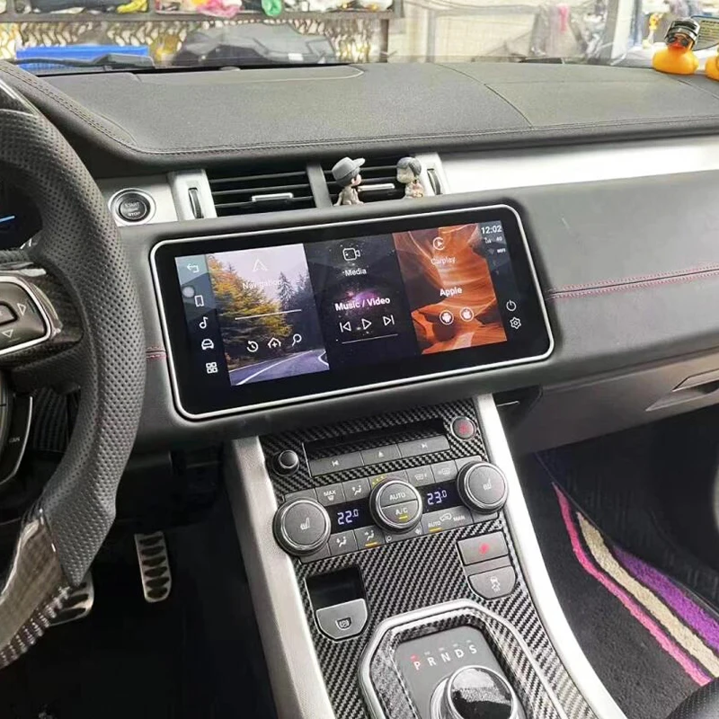 لسيارة رينج روفر 2013-2017 إيفوك تعديل داخلي للسيارة ترقية وحدة التحكم المركزية شاشة ملونة شاشة السيارة