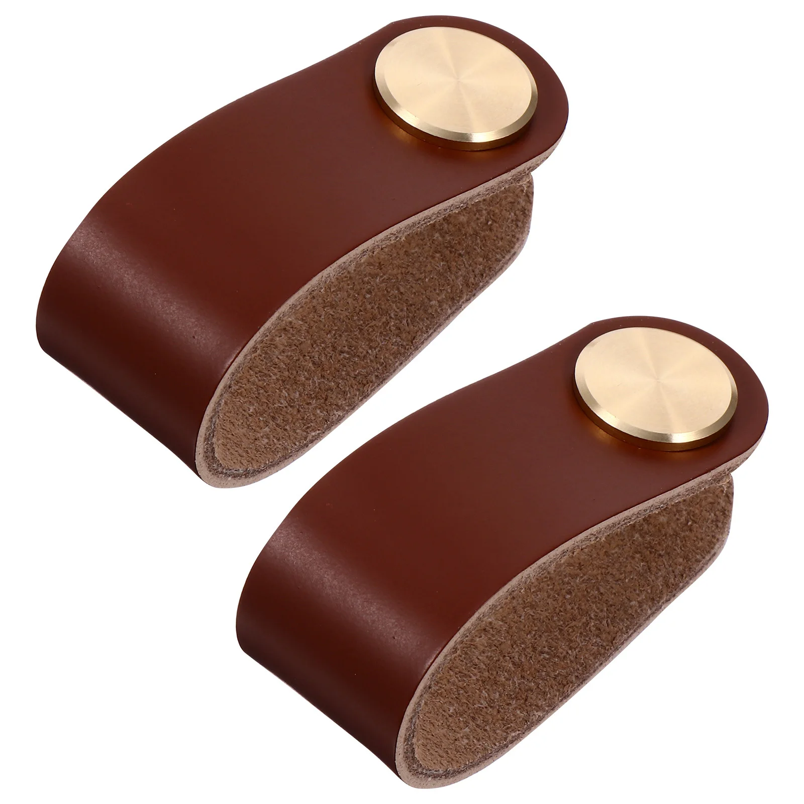 

2Pcs Drawer Puller Handle for Cabinet Doors Wardrobe Knobs Furniture Hardware Easy to Install Wide Application Fine