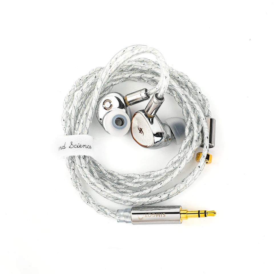 SIMGOT EA1000 Fermat Dual-Magnet Dual-Cavity DD+PR Structure HiFi
