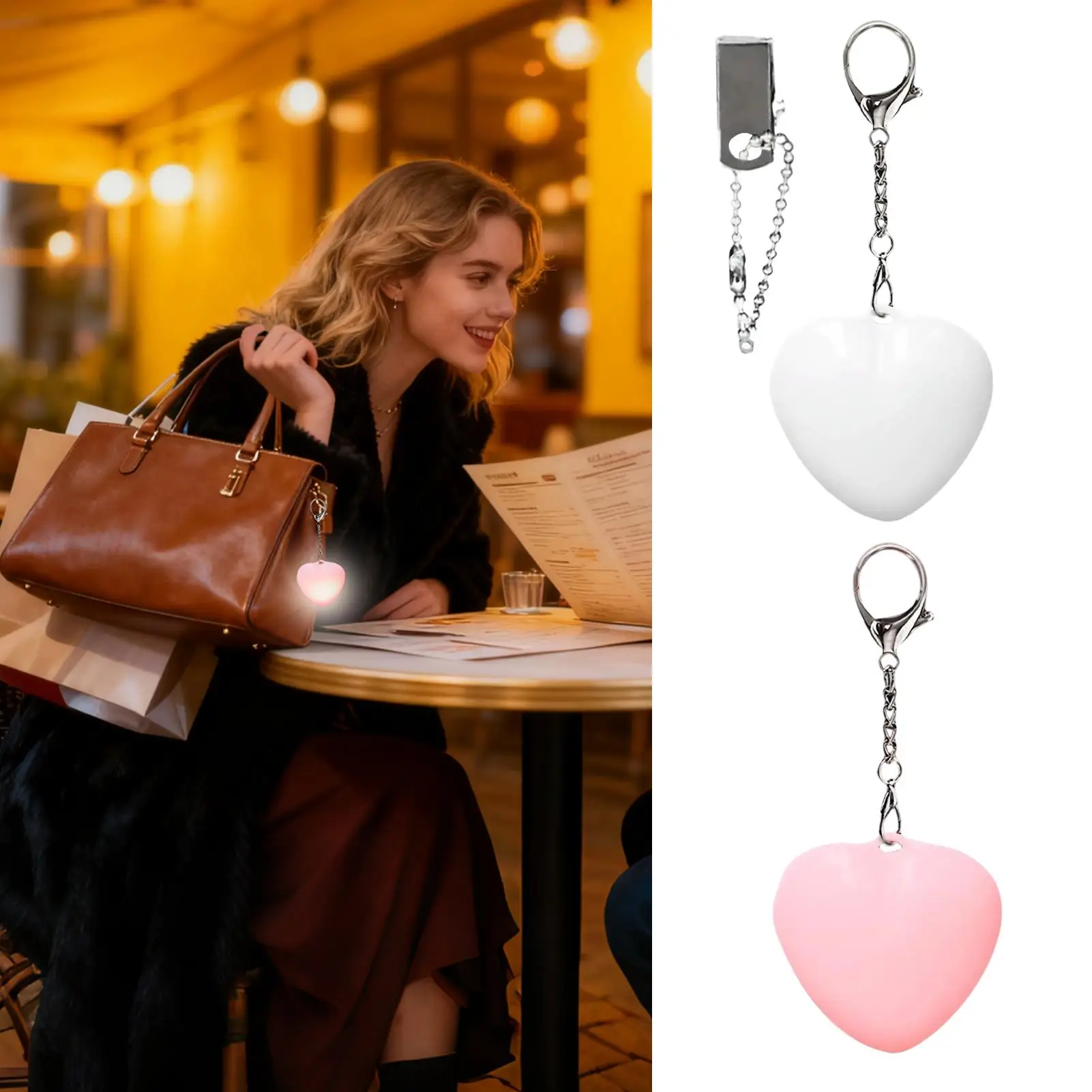 Purse Lamp Light Rechargeable Touch Sensor Handbag Lighting LED Bag Light For Purse For Girlfriend Daughter Traveling Business