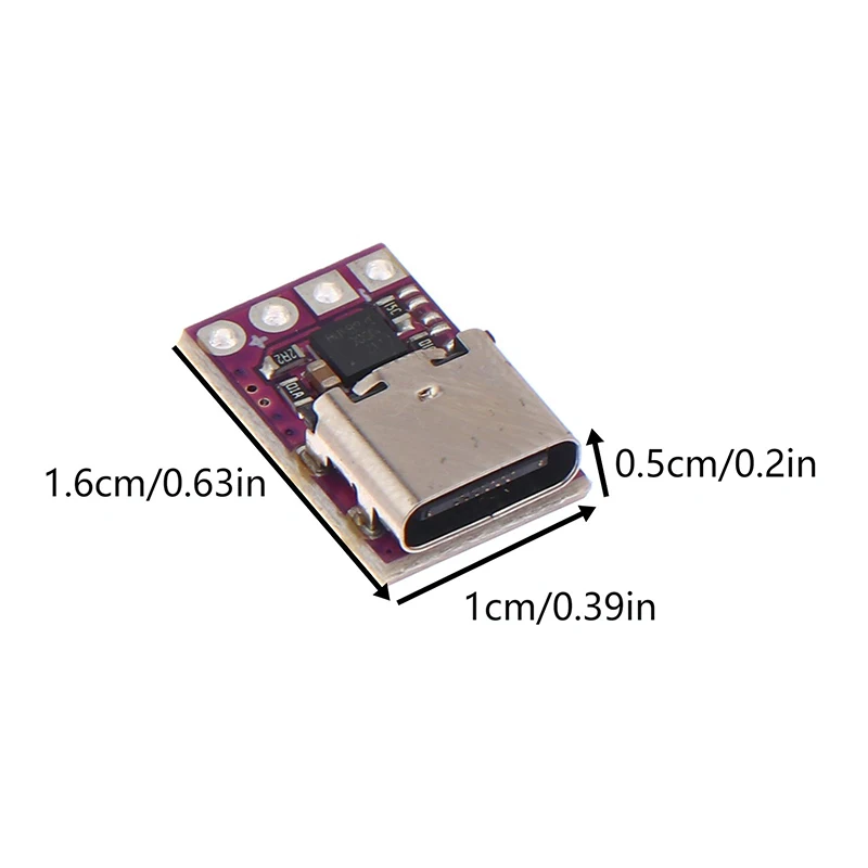 Type-C PD شرك 5A وحدة الزناد PD 3 0 شحن سريع 5 فولت 9 فولت 12 فولت 15 فولت 20 فولت الجهد القابل للتعديل للكمبيوتر المحمول محول الطاقة #6