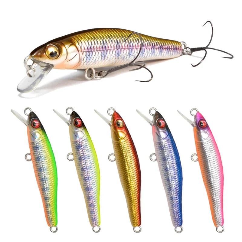 ZWICKE 1Pcs 58mm 3.9g Sinking Minnow Wobbler Fishing Bait Hard Bait Minnow Pesca Artificial Pike Seabass Carp Fishing Lure