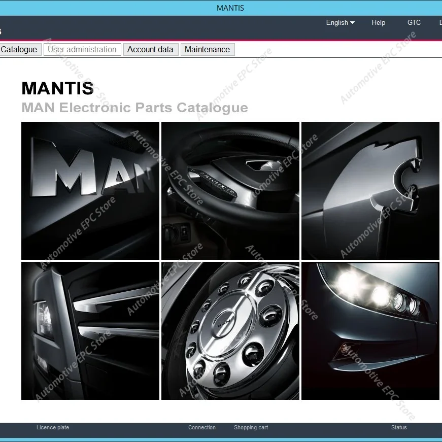 

Каталог запчастей MAN MANTIS EPC V789 для грузовиков, автобусов и двигателей MAN MANTIS, 2025.10