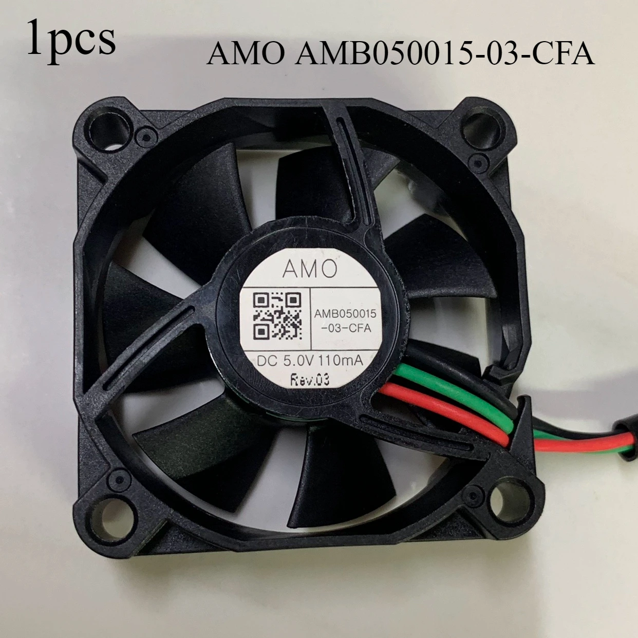 For new original AMO AMB050015-03-CFA 5V 5015 Automotive LED Headlight Accessories Cooling Fan