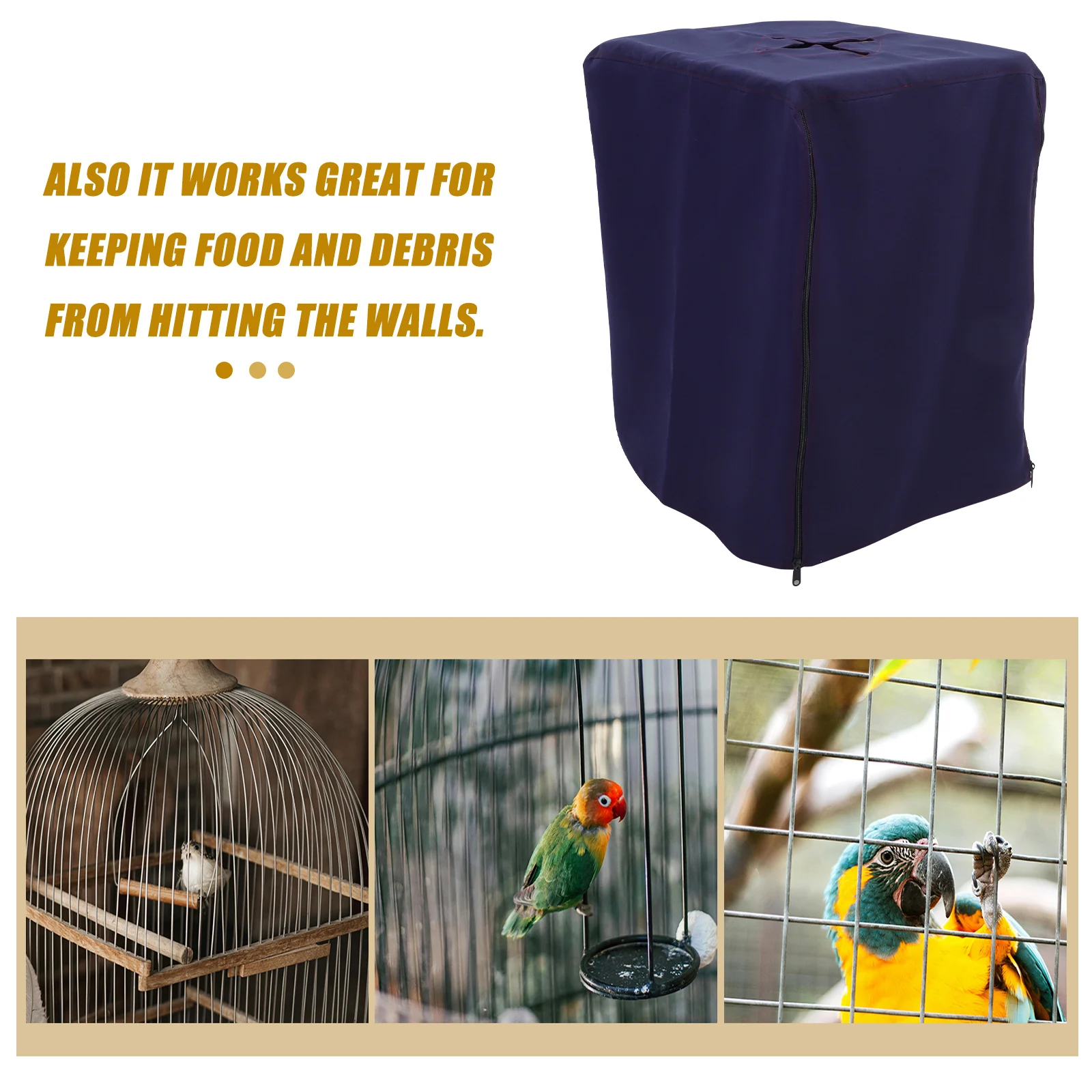

Birdcage Cloth for Bird Bird Cloth Birdcage Cage Night Cover Parrot Cage Cover AccessoriesPattern