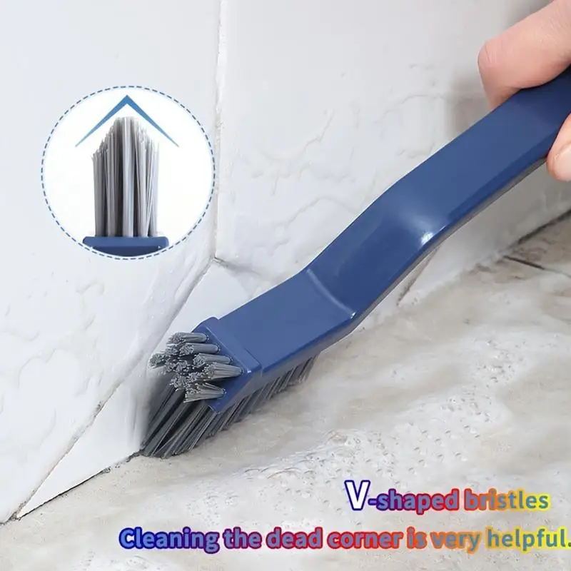 Crevice Cleaning Brush Multi-Purpose Grout Cleaner Scrub Brush Deep Tile Joints Crevice Gap Cleaning Brush Tools Accessories